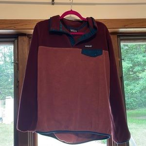 Patagonia synchilla large pullover fleece